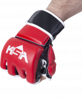 Перчатки для MMA Wasp Red, к/з, M