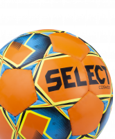 Мяч футбольный Cosmos Extra Everflex 10 812110, №5, оранжевый/голубой/желтый/черный