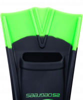 Ласты тренировочные Aquajet Black/Green, XS