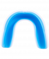 Капа детская Karate MGX-003 kr, с футляром, белый/синий, детская