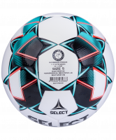 Мяч футбольный Brillant Super FIFA 810108, №5, белый/зеленый/черный