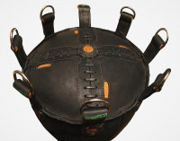 Боксерский мешок Силуэт тройной 145х40, 145см d-40см 65 кг (кожа)