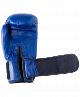 Перчатки боксерские Basic, 4 oz, к/з, синий