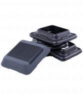 Степ-платформа SP-401 40х40х30 см, 5-уровневая, квадратная, с обрезиненным покрытием