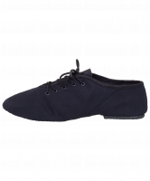 Джазовки подростковые, текстиль, черный