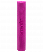 Коврик для йоги FM-101, PVC, 173x61x0,5 см, розовый