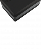 Блок для йоги YB-201 EVA, 22,8х15,2х10 см, 350 гр, черно-серый