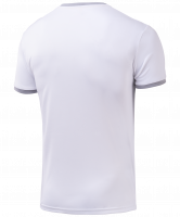Футболка футбольная JFT-1010-018, белый/серый