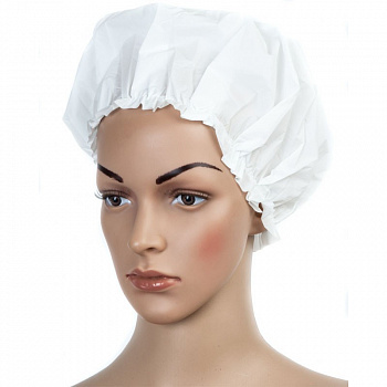 Шапочка для душа "FASHY ShowerCap", арт.3606-00-15, непромокаем., на резинке для фиксац., белый Шапочка для душа "FASHY ShowerCap", арт.3606-00-15, непромокаем., на резинке для фиксац., белый