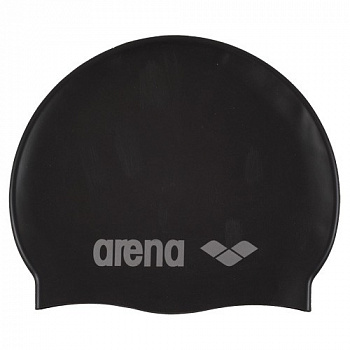 Шапочка для плавания  "ARENA Classic Silicone Jr", дет., арт.9167055, ЧЕРНЫЙ, силикон Шапочка для плавания  "ARENA Classic Silicone Jr", дет., арт.9167055, ЧЕРНЫЙ, силикон