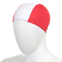 Шапочка для плавания детская  "FASHY Polyester Cap", арт.3236-00-15, бело-красный, полиэстер Шапочка для плавания детская  "FASHY Polyester Cap", арт.3236-00-15, бело-красный, полиэстер