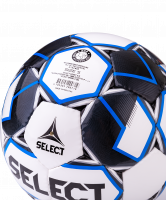 Мяч футбольный Contra FIFA 812317, №5, белый/синий/серый/черный