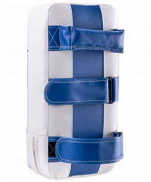 Макивара, 2 ручки, кожзам, сине-белый