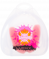 Капа детская Lucky MGF-011wo, с футляром, белый/оранжевый