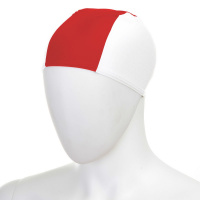Шапочка для плавания  "FASHY Fabric Cap", арт.3242-00-51, полиамид/эластан, 3 панели, бело-красный Шапочка для плавания  "FASHY Fabric Cap", арт.3242-00-51, полиамид/эластан, 3 панели, бело-красный