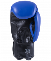 Перчатки боксерские Spider Blue, к/з, 4 oz