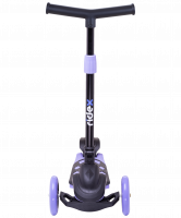 Самокат 3-колесный Robin 3D 120/90 мм, фиолетовый