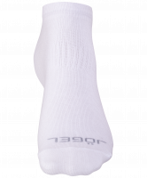 Носки низкие JA-004, белый/серый, 2 пары