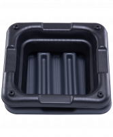 Степ-платформа SP-401 40х40х30 см, 5-уровневая, квадратная, с обрезиненным покрытием