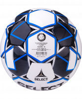 Мяч футбольный Contra FIFA 812317, №5, белый/синий/серый/черный