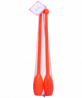 Булавы для художественной гимнастики AC-01, 35 см, оранжевый