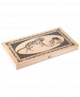 Нарды "Тигры" 095-12 средние, 480х240х40 мм