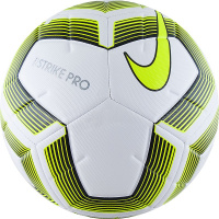 Мяч футбольный  "NIKE Strike Pro TM" арт.SC3936-100, р.4, 12п, мат.ТПУ, маш.сш, бут.кам, бел-чер-салат