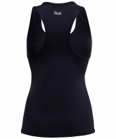 Майка-борцовка гимнастическая Joanna, полиамид, черный, детский