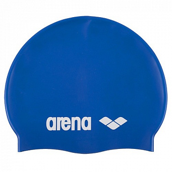 Шапочка для плавания  "ARENA Classic Silicone Jr", дет., арт.9167077, СИНИЙ, силикон Шапочка для плавания  "ARENA Classic Silicone Jr", дет., арт.9167077, СИНИЙ, силикон