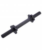 Гриф гантельный BB-106, пластиковый, с пластиковыми замками, 35 см