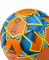 Мяч футбольный Cosmos Extra Everflex 10 812110, №5, оранжевый/голубой/желтый/черный