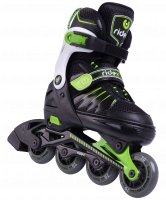 Ролики раздвижные Eagle Green, алюминиевая рама