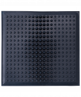 Коврик массажный резиновый, для стоп, черный