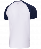 Футболка футбольная JFT-1011-019, белый/темно-синий, детская