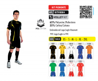 Волейбольная форма мужская Legea Piemonte KITV0004