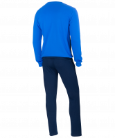 Тренировочный костюм детский JCS-4201-971, хлопок, темно-синий/синий/белый