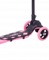 Самокат 3-колесный Robin 3D 120/90 мм, розовый