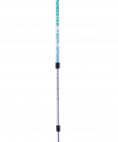 Палки для скандинавской ходьбы Forester, 67-135 см, 3-секционные, белый/мятный