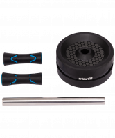 Ролик для пресса STARFIT RL-106, широкий, черный