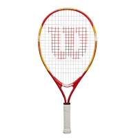Ракетка для большого тенниса  Wilson US OPEN 21, арт. WRT20310U,для 5-6 лет,алюминий,со струнами, оранжево-красный Ракетка для большого тенниса  Wilson US OPEN 21, арт. WRT20310U,для 5-6 лет,алюминий,со струнами, оранжево-красный