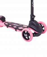 Самокат 3-колесный Robin 3D 120/90 мм, розовый