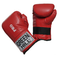 Перчатки снарядные "GREEN HILL PRO" арт. PMP-2064-M-RD, р.M, нат. кожа, красные