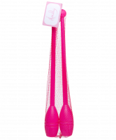 Булавы для художественной гимнастики AC-01, 45 см, розовый
