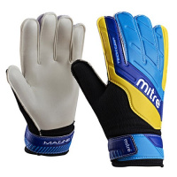 Перчатки вратарские  "MITRE Magnetite JNR" арт.G70009BCY,р.5,лат.2 мм,тыл.ст.из ПВХ,на лип,бел-гол-жел