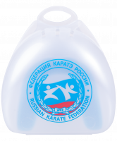 Капа Karate MGX-003 KR, с футляром, белый/синий