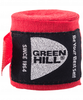 Бинт боксерский BP-6232a, 2,5м, эластик, красный