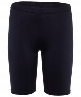 Велосипедки гимнастические AA-230, до колена, полиамид, черный (28-34)