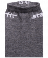 Носки средние SW-206, серый меланж/черный, 2 пары