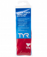 Шапочка для плавания Solid Lycra Cap, лайкра, LCY/610, красный