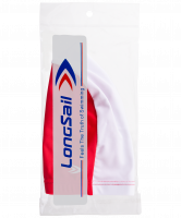 Шапочка для плавания, полиамид, красный/белый